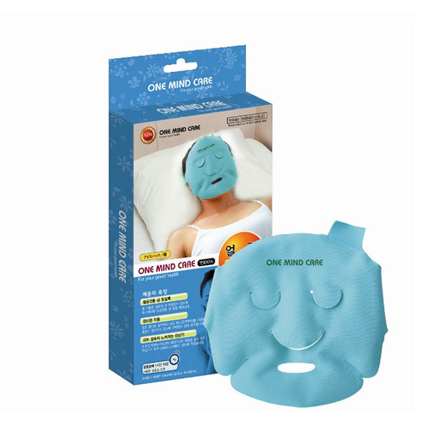얼굴 마사지 냉 찜질팩